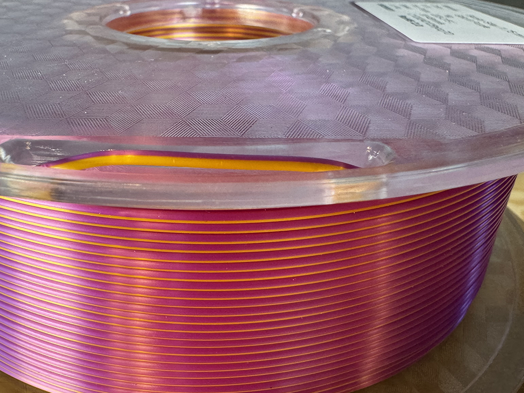 Filament PLA Silk Bicolor Gold/Purple 1kg
