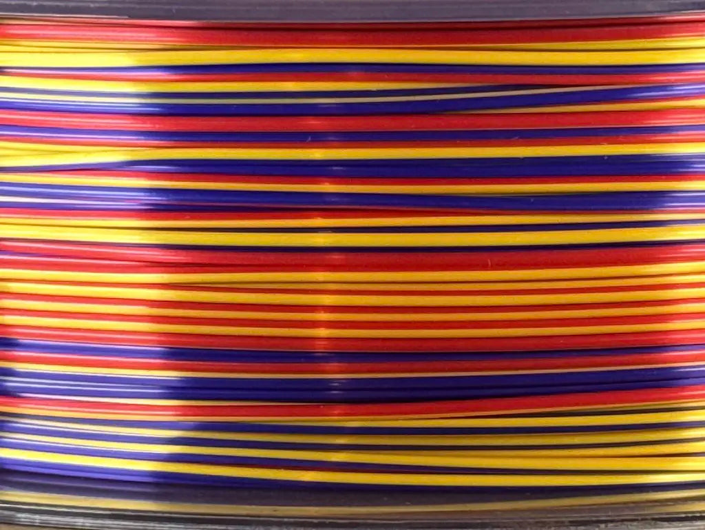 Filament PLA Silk Rainbow Candy Gold/Red/Purple 1kg