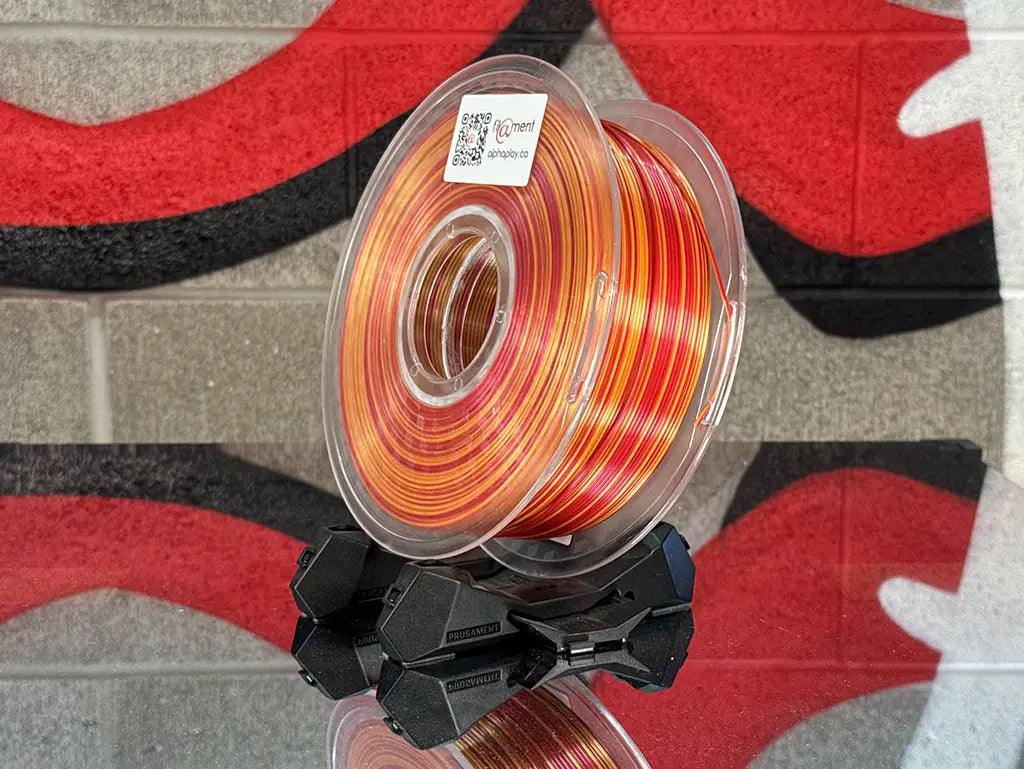 Filament PLA Silk Rainbow Candy Gold/Red 1kg