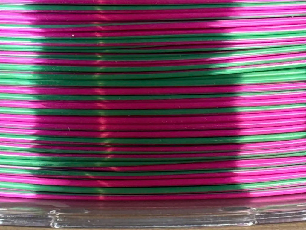Filament PLA Silk Rainbow Candy Green/Fuchsia 1kg