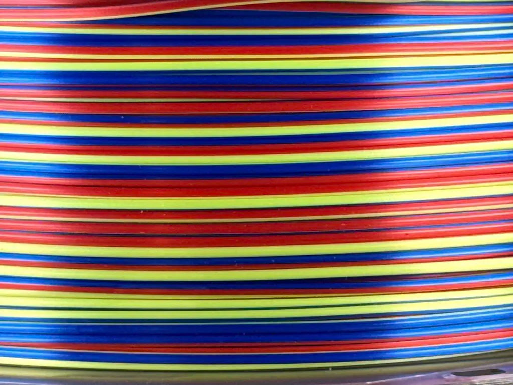 Filament PLA Silk Rainbow Candy Red/Yellow/Blue 1kg