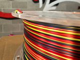 Filament PLA Silk Rainbow Candy Black/Red/Yellow 1kg