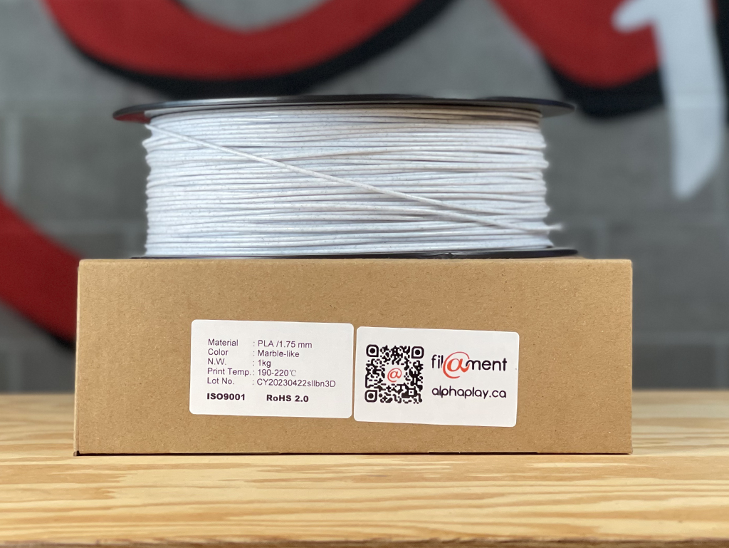 Filament PLA Marble White 1kg