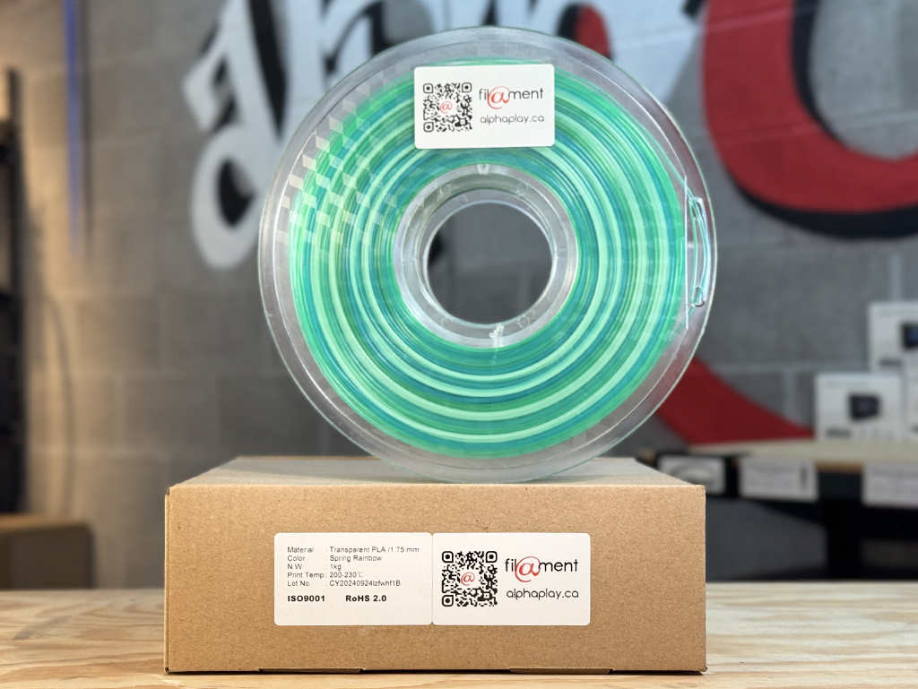 Filament PLA Transparent Seasons : Spring 1kg