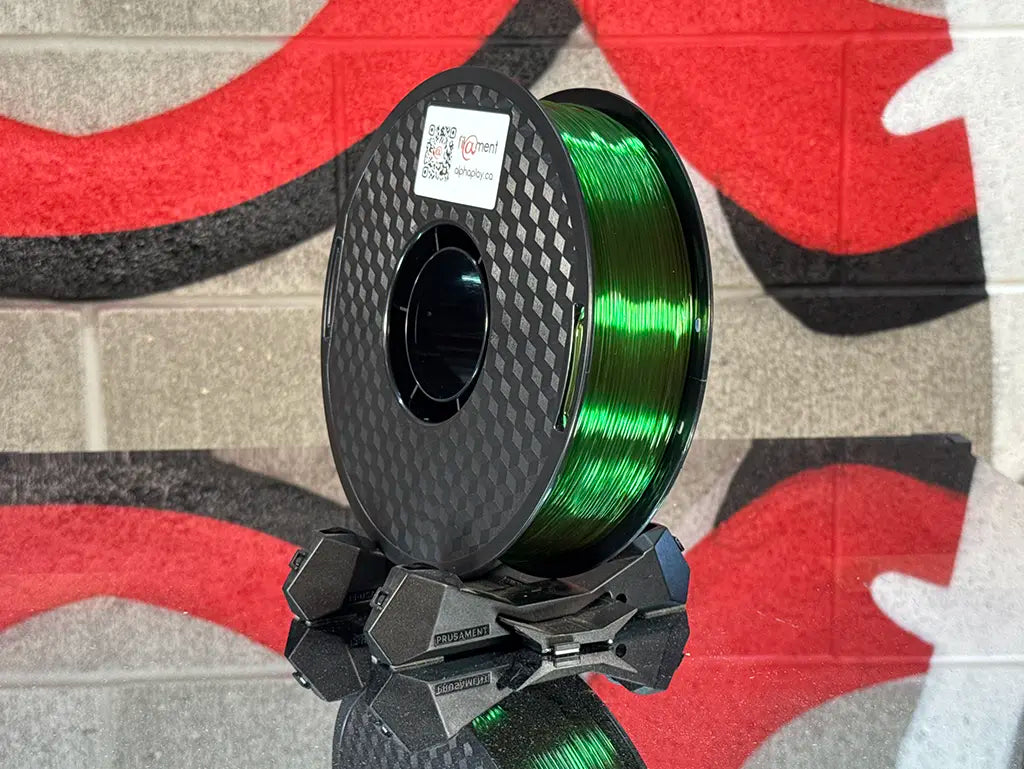 Filament PLA Transparent - Green 1kg