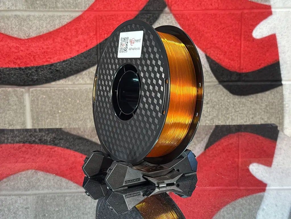 Filament PLA Transparent - Orange 1kg