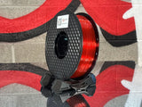 Filament PLA Transparent - Red 1kg