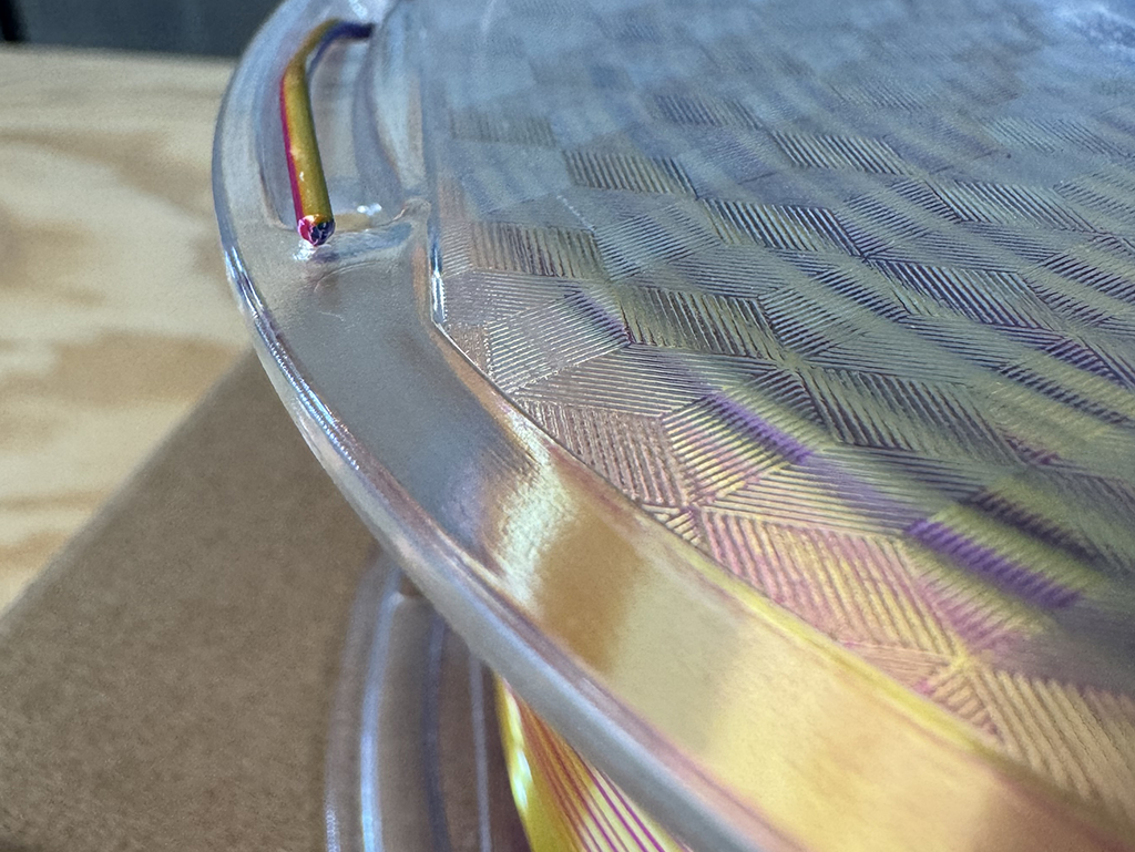 Filament PLA Silk Tricolor Gold/Blue/Fuchsia 1kg