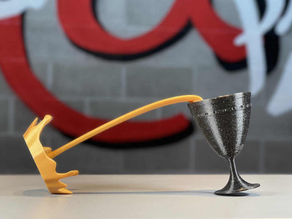 Floating Grail Cup Sculpture
