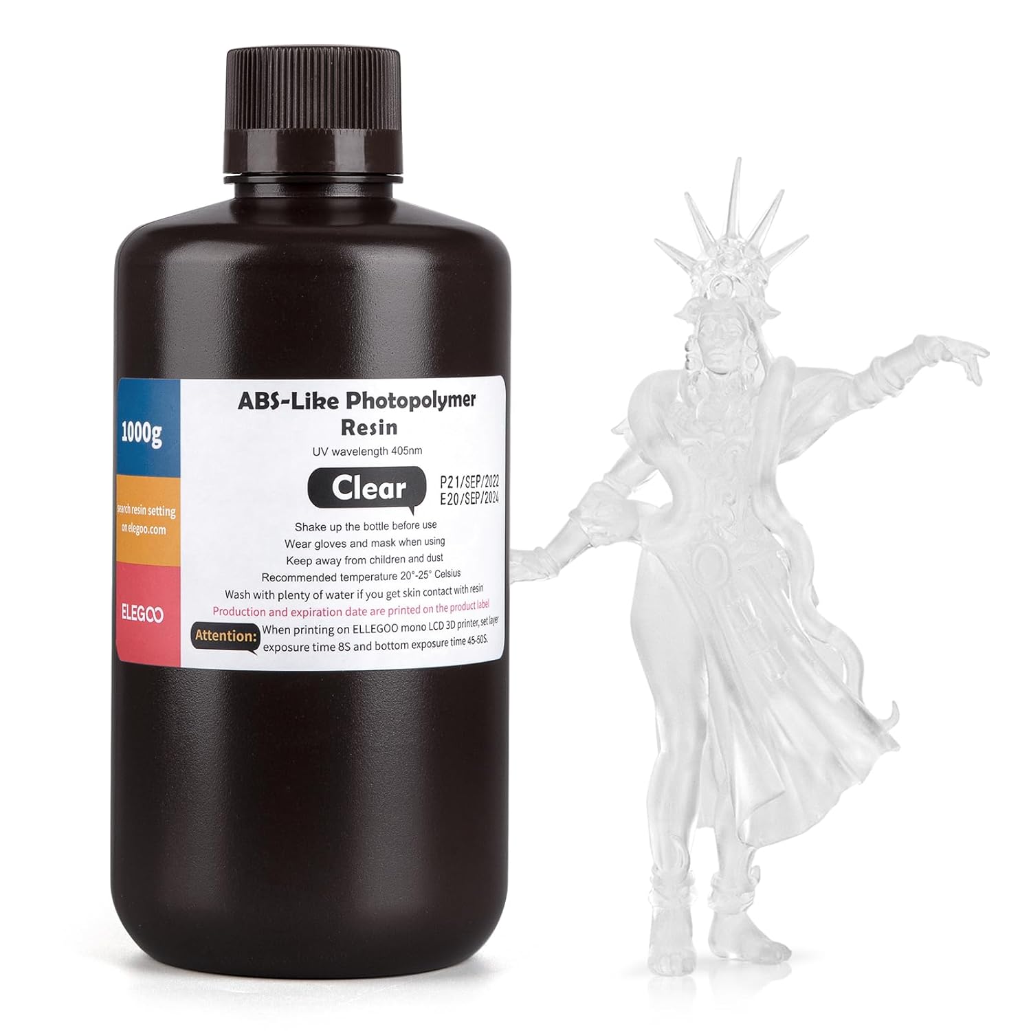 ELEGOO - ABS Like Resin 500g - Translucent