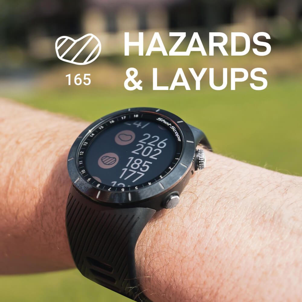 Shot Scope X5 GPS, Touch Screen, Automatic Performance Tracking Watch