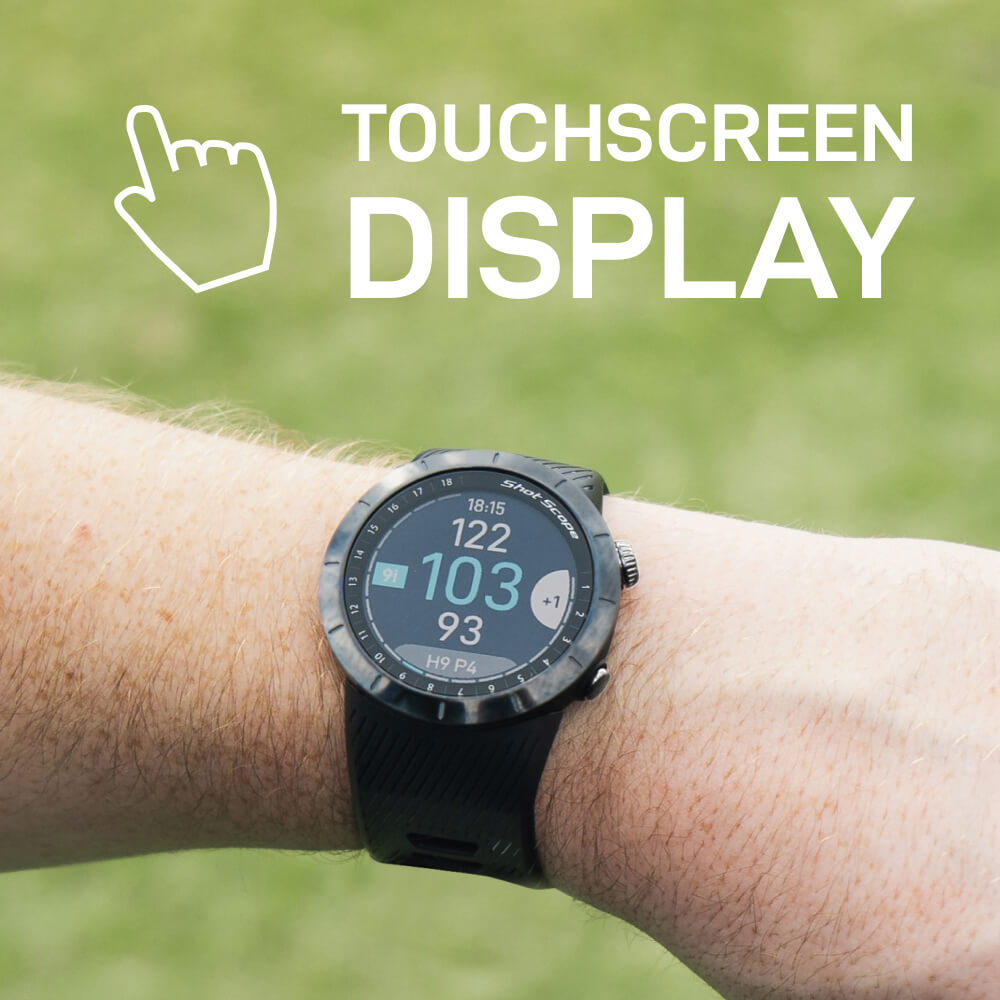 Shot Scope X5 GPS, Touch Screen, Automatic Performance Tracking Watch