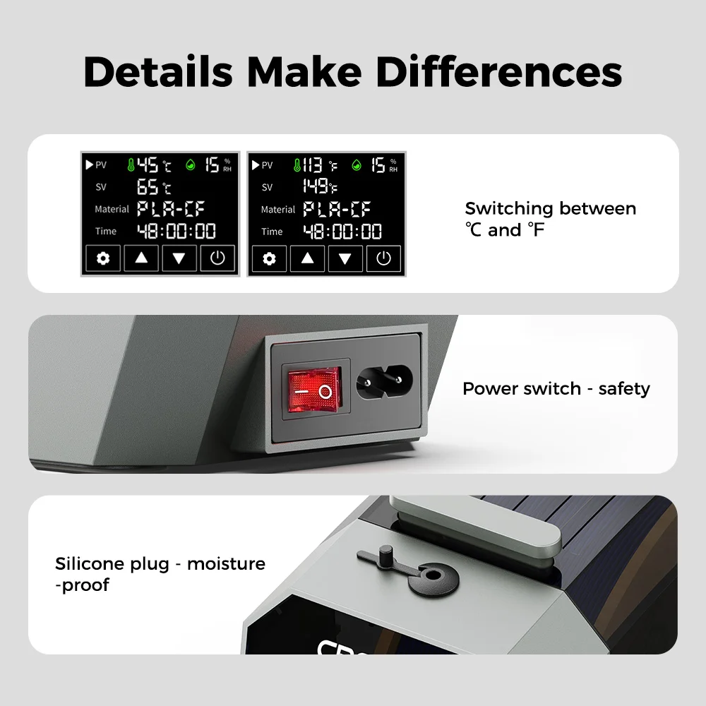 Creality - Space PI Filament Dryer