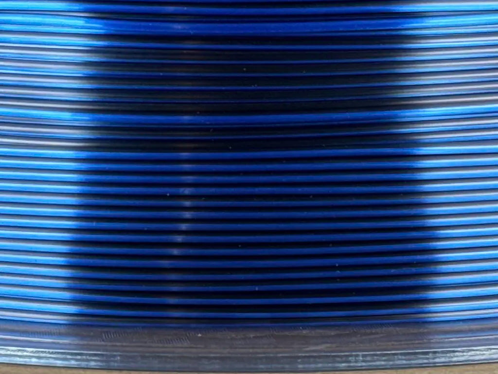 Filament PLA Silk Bicolor Black/Blue 1kg