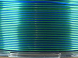 Filament PLA Silk Bicolor Blue/Green 1kg
