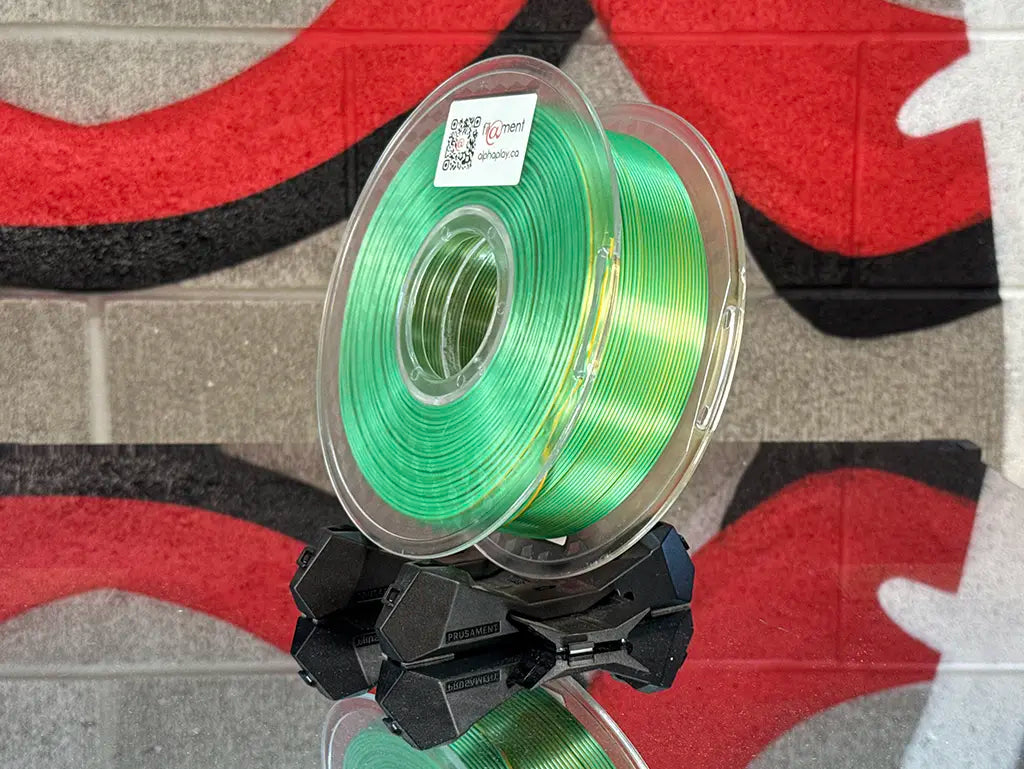 Filament PLA Silk Bicolor Gold/Green 1kg