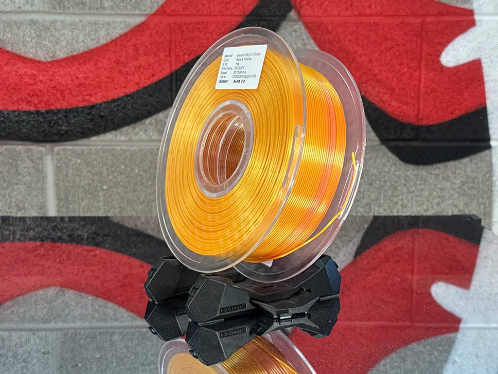 Filament PLA Silk Bicolor Gold/Pinkish 1kg
