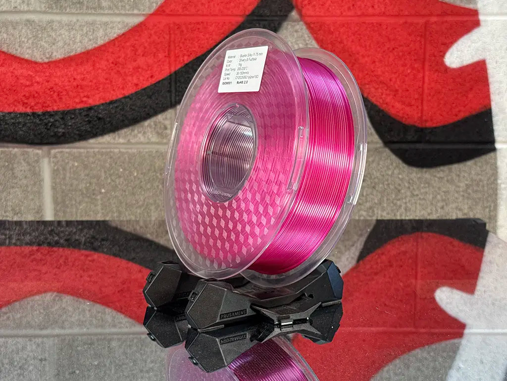 Filament PLA Silk Bicolor Silvery/Fuchsia 1kg
