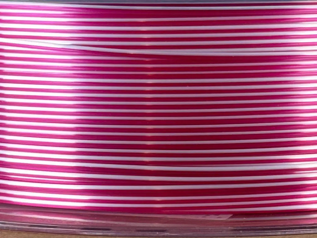 Filament PLA Silk Bicolor Silvery/Fuchsia 1kg