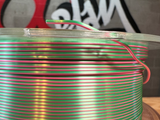 Filament PLA Silk Bicolor Green/Pinkish 1kg