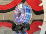 Filament PLA Silk Rainbow Candy Rose Red/White/Blue 1kg