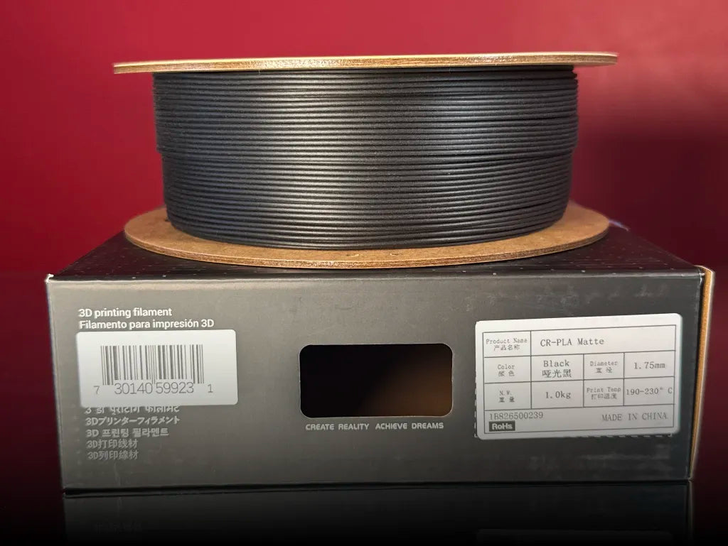 Creality CR Matte PLA 1K - Matte Black