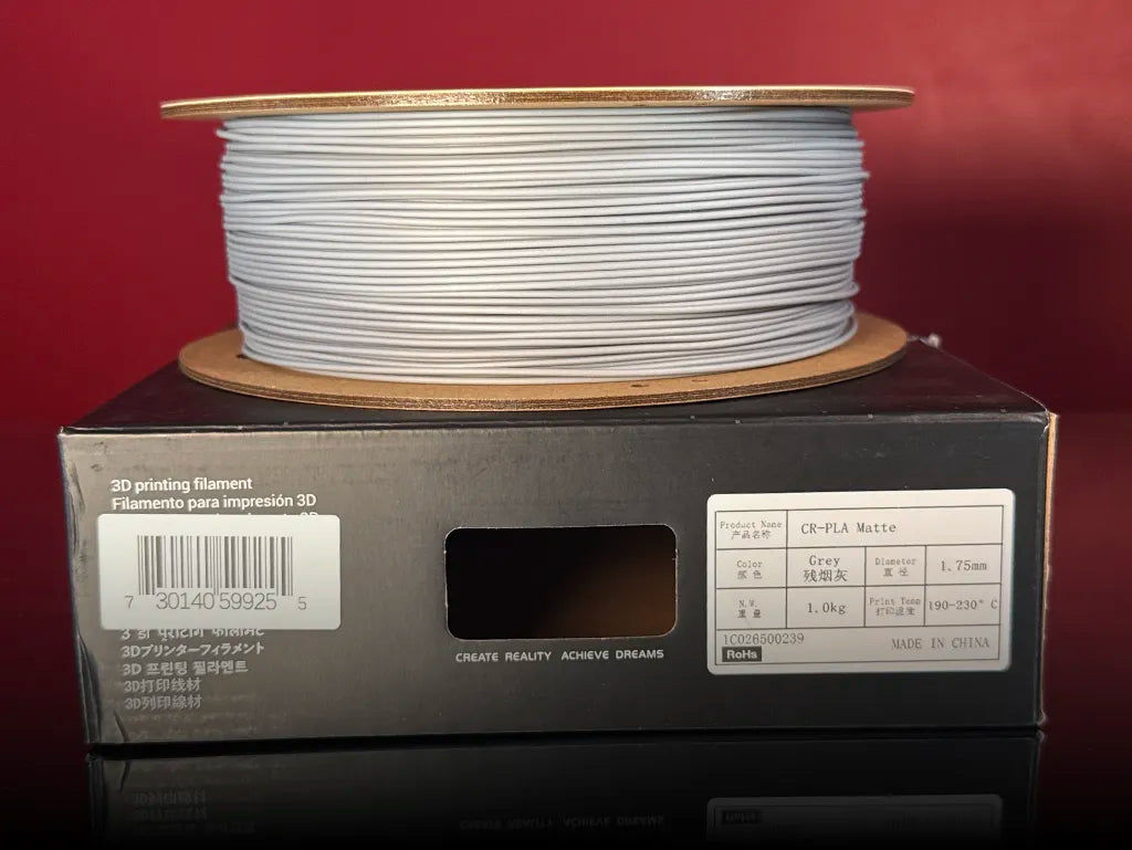 Creality CR Matte PLA 1K - Matte Grey