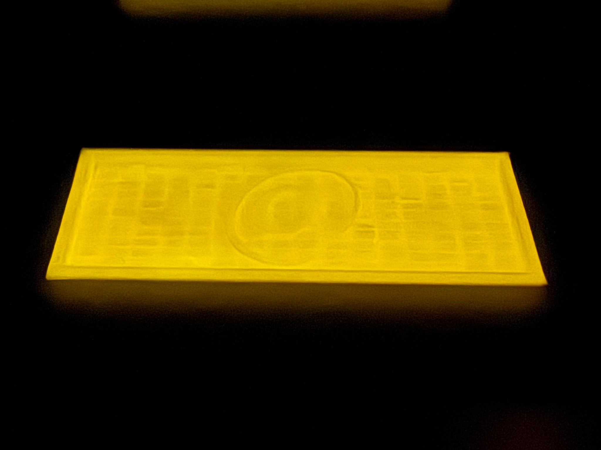 Filament Glow In The Dark PLA - Luminous Yellow 1kg