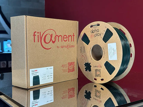 Alpha Filament PLA Dark Green 1.75mm