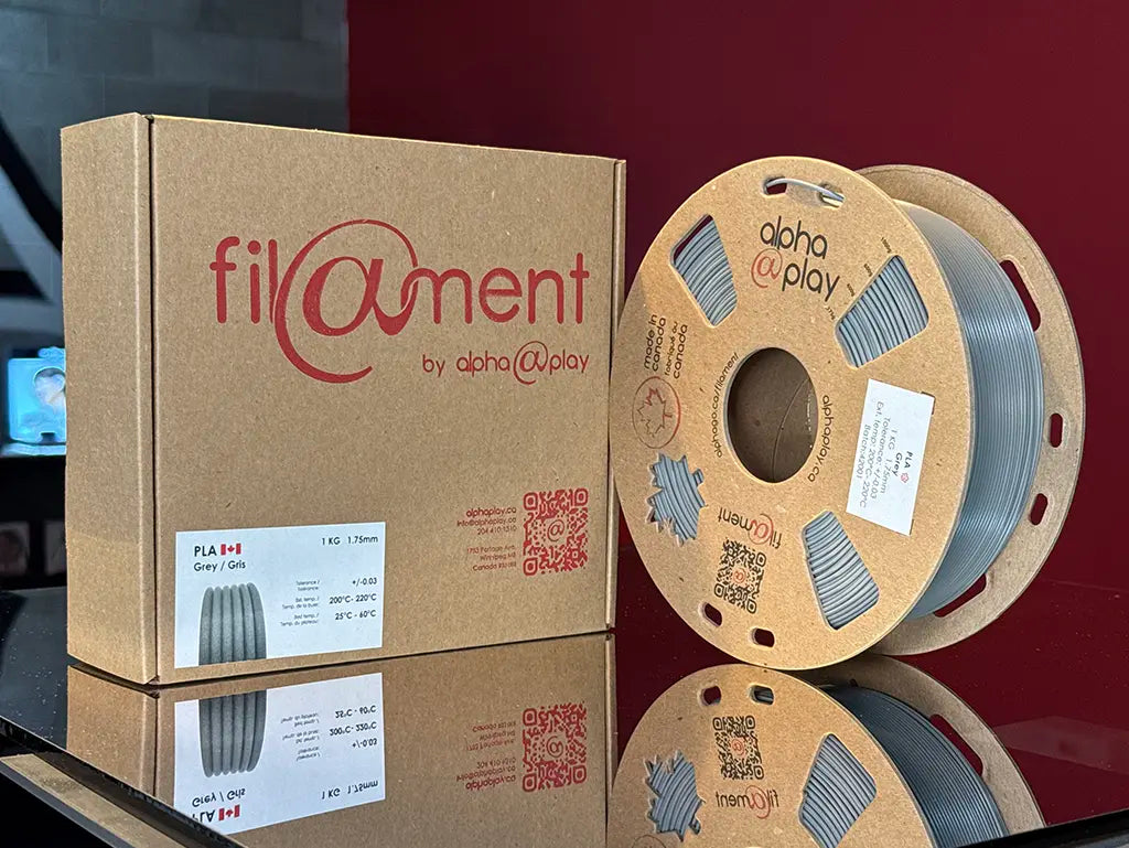 Alpha Filament PLA Grey 1.75mm