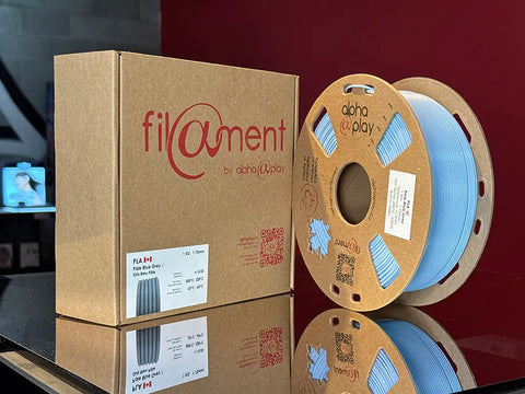 Alpha Filament PLA Pale Blue Grey 1.75mm