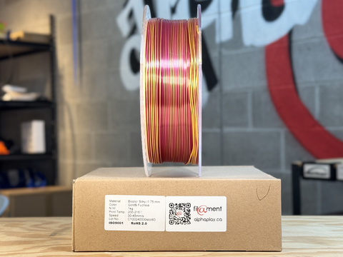 Filament PLA Silk Bicolor Gold/Fuchsia 1kg