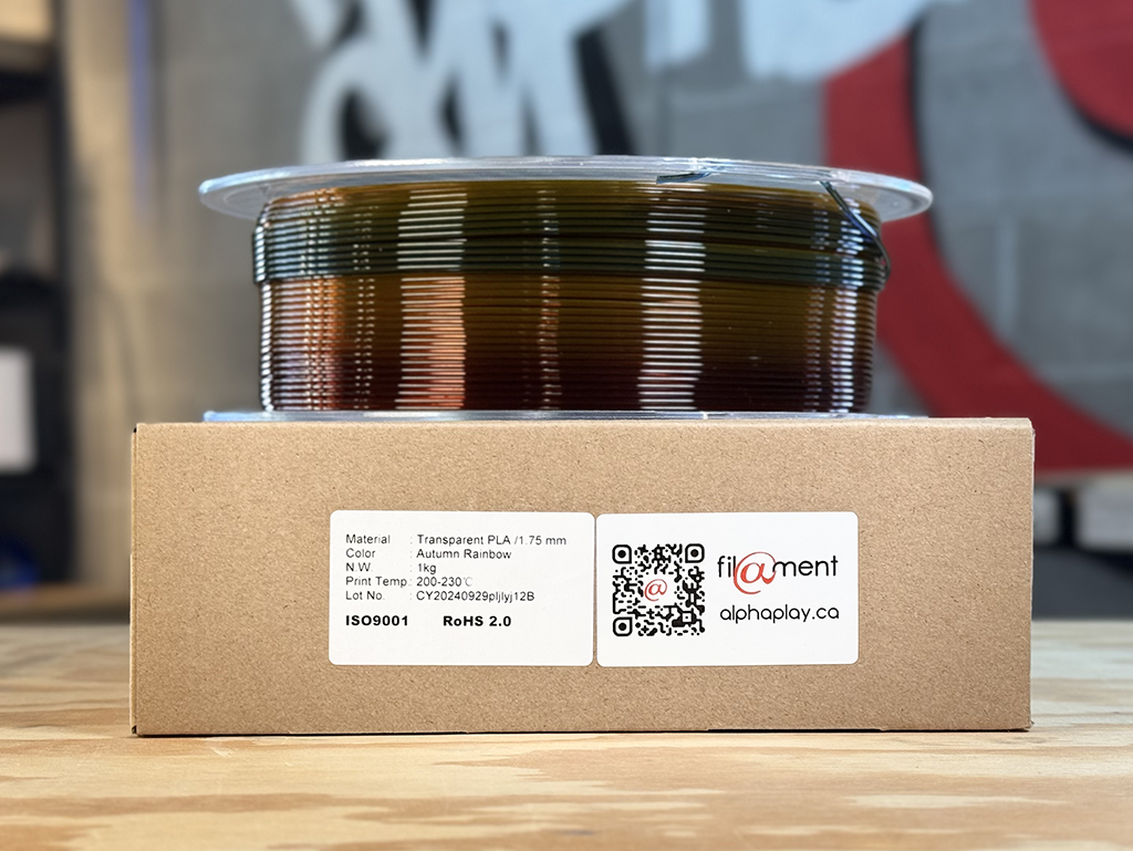 Filament PLA Transparent Seasons : Autumn 1kg