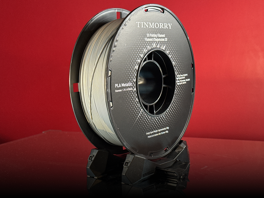 TINMORRY PLA Metallic Silver 1.75mm 1Kg