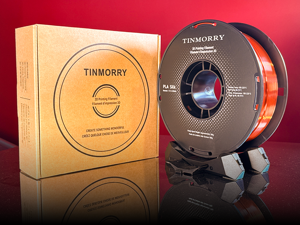 TINMORRY PLA Silk Red Copper 1.75mm 1Kg (Copy)