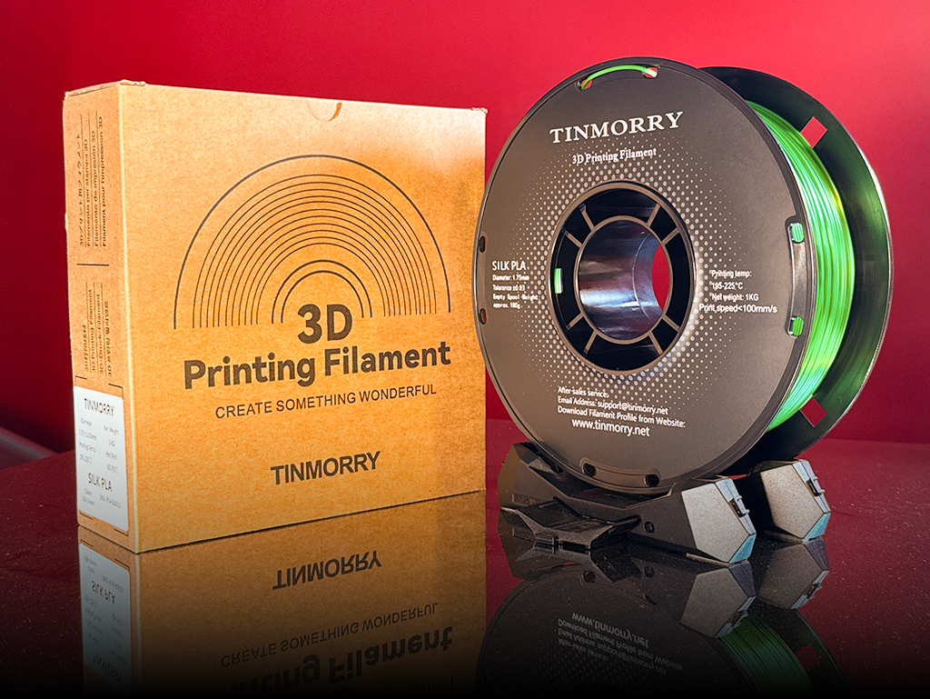 TINMORRY PLA Silk Green 1.75mm 1Kg