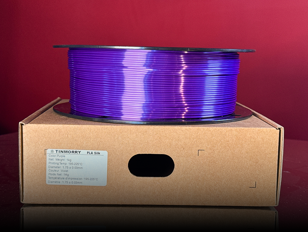 TINMORRY PLA Silk Purple 1.75mm 1Kg