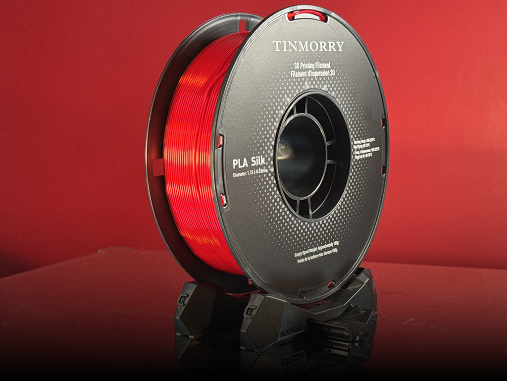 TINMORRY PLA Silk Red 1.75mm 1Kg