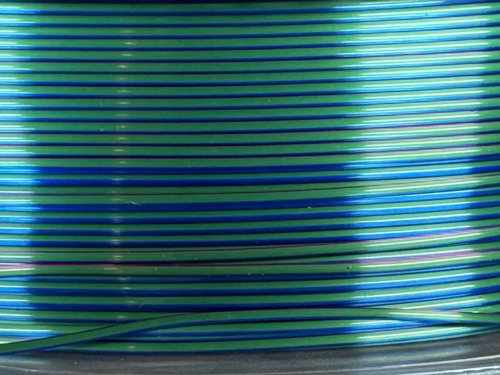 Filament PLA Silk Tricolor Blue/Green/Purple 1kg