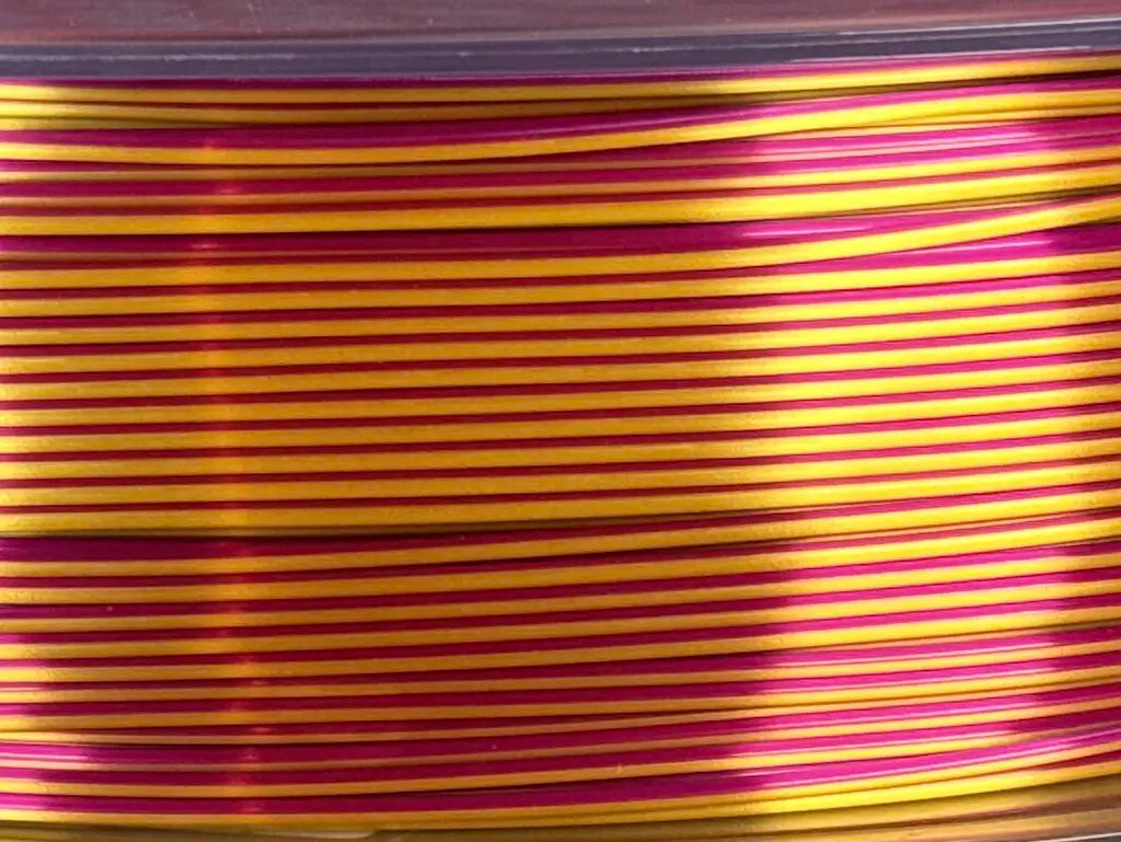 Filament PLA Silk Tricolor Gold/Green/Fuchsia 1kg