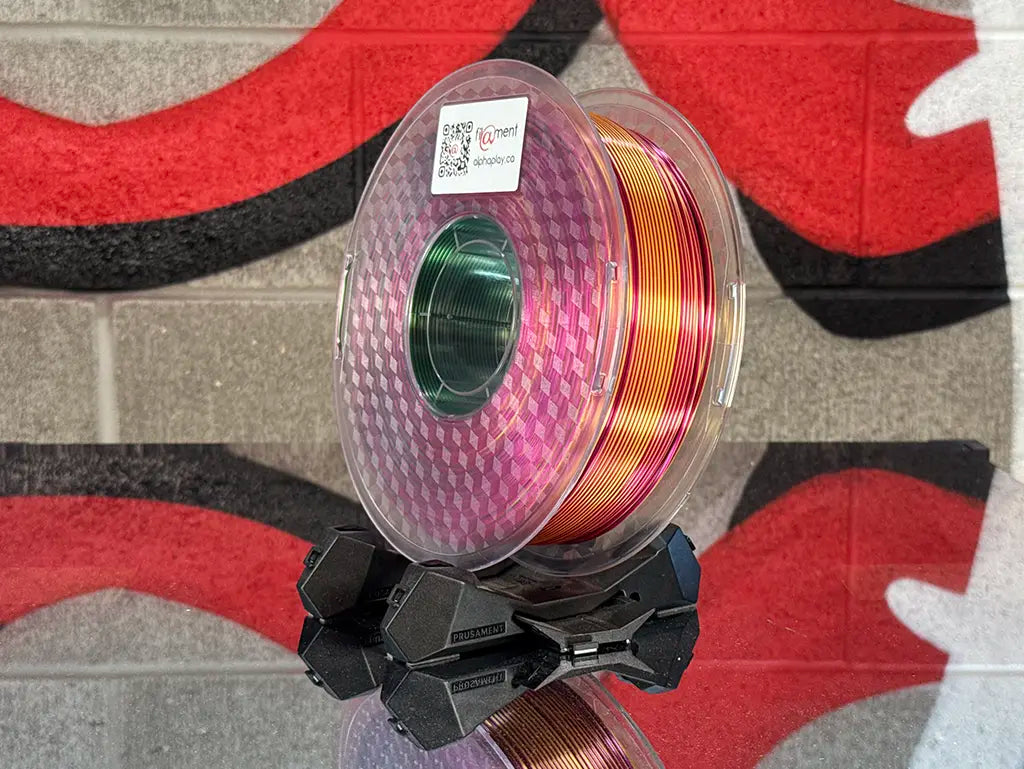 Filament PLA Silk Tricolor Gold/Green/Fuchsia 1kg