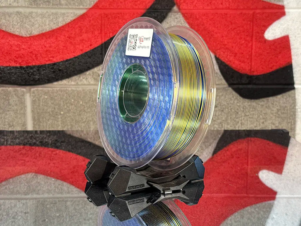 Filament PLA Silk Tricolor Yellow/Green/Blue 1kg