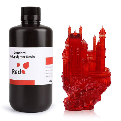 ELEGOO - Standard Resin 1kg - Clear Red