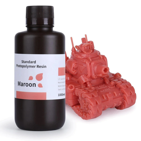 ELEGOO - Standard Resin 1kg - Maroon