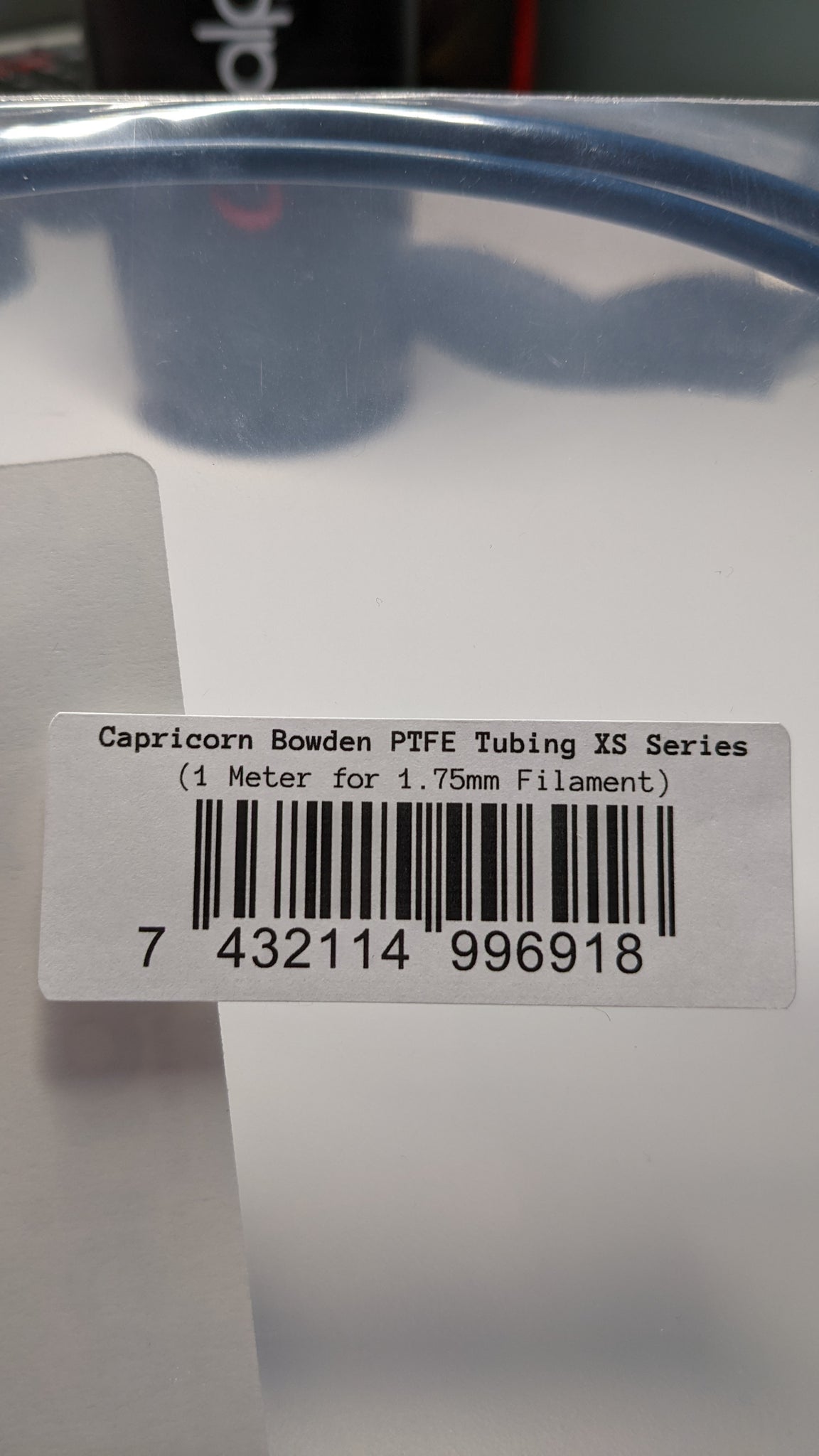 Capricorn Bowden PTFE Tubing XS Series 1 Meter for 1.75mm Filament